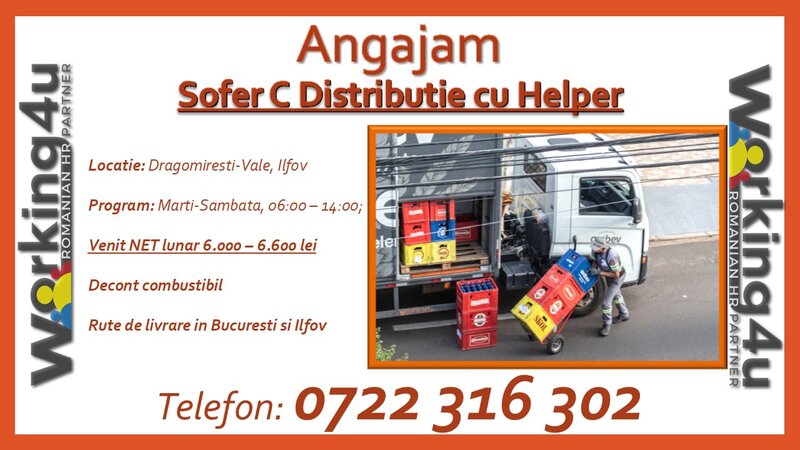 Sofer C distributie cu Helper.